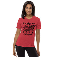 Load image into Gallery viewer, Scrubs on #Nurselife - Short sleeve t-shirt