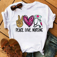 Load image into Gallery viewer, Peace. Love. Nursing
